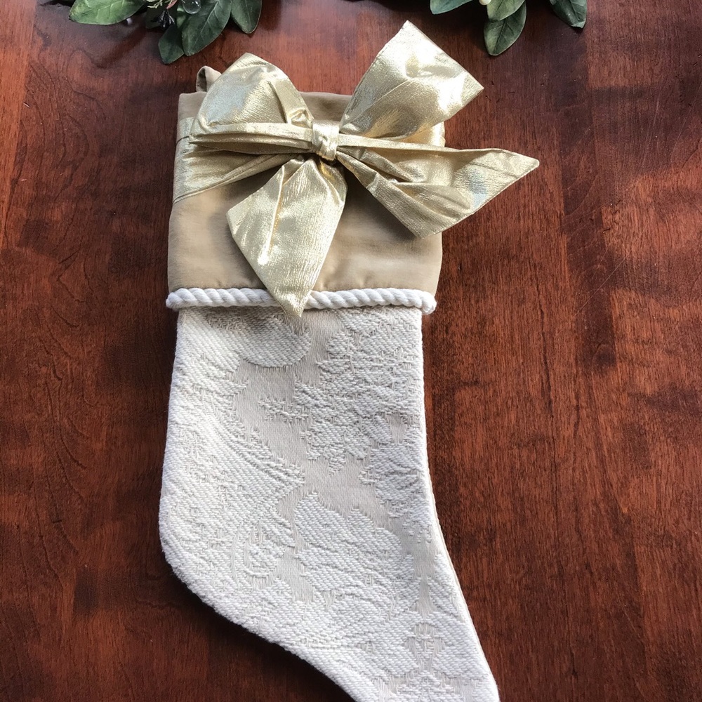 Woof & Poof Christmas Stocking Vintage pre-1999 Handmade